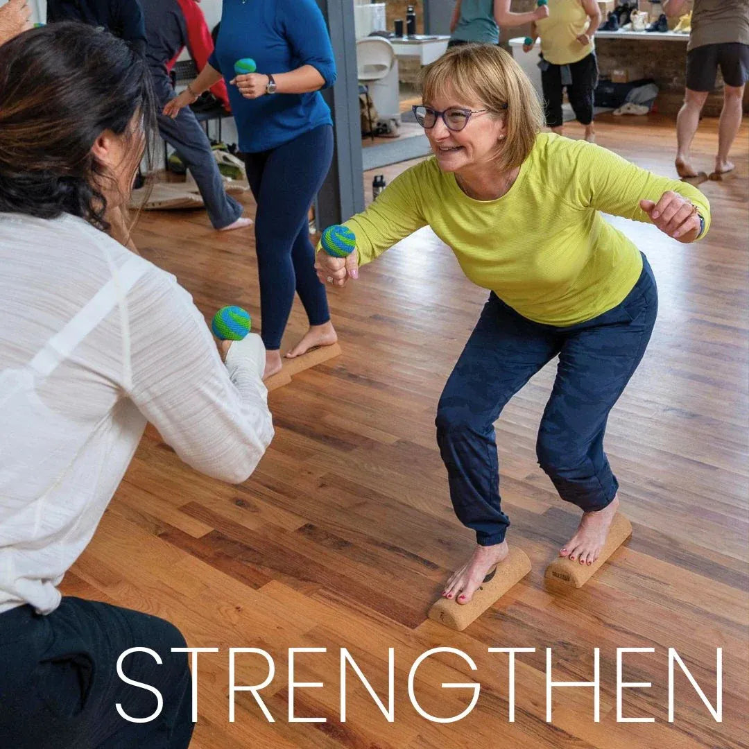 Strenghten muscles with the SoleMate Kit